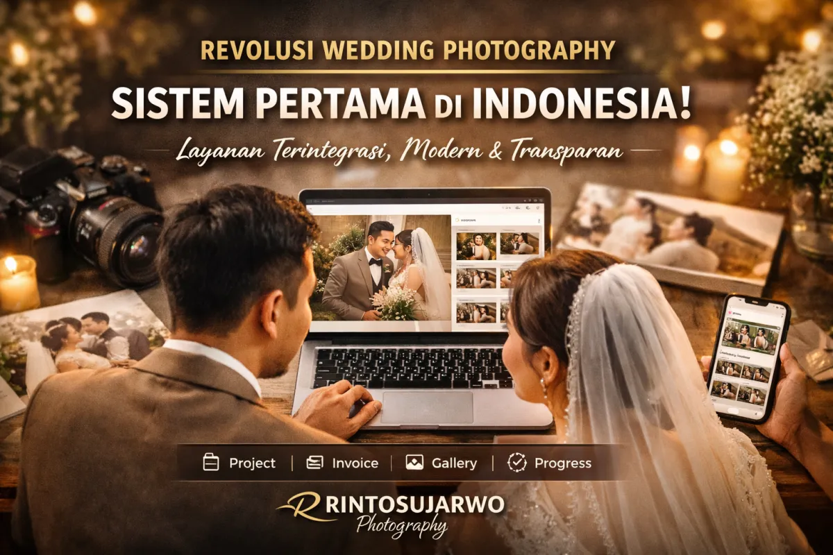 Revolusi Wedding Photography: Sistem Pertama di Indonesia Hadir di Rintosujarwo Photography
