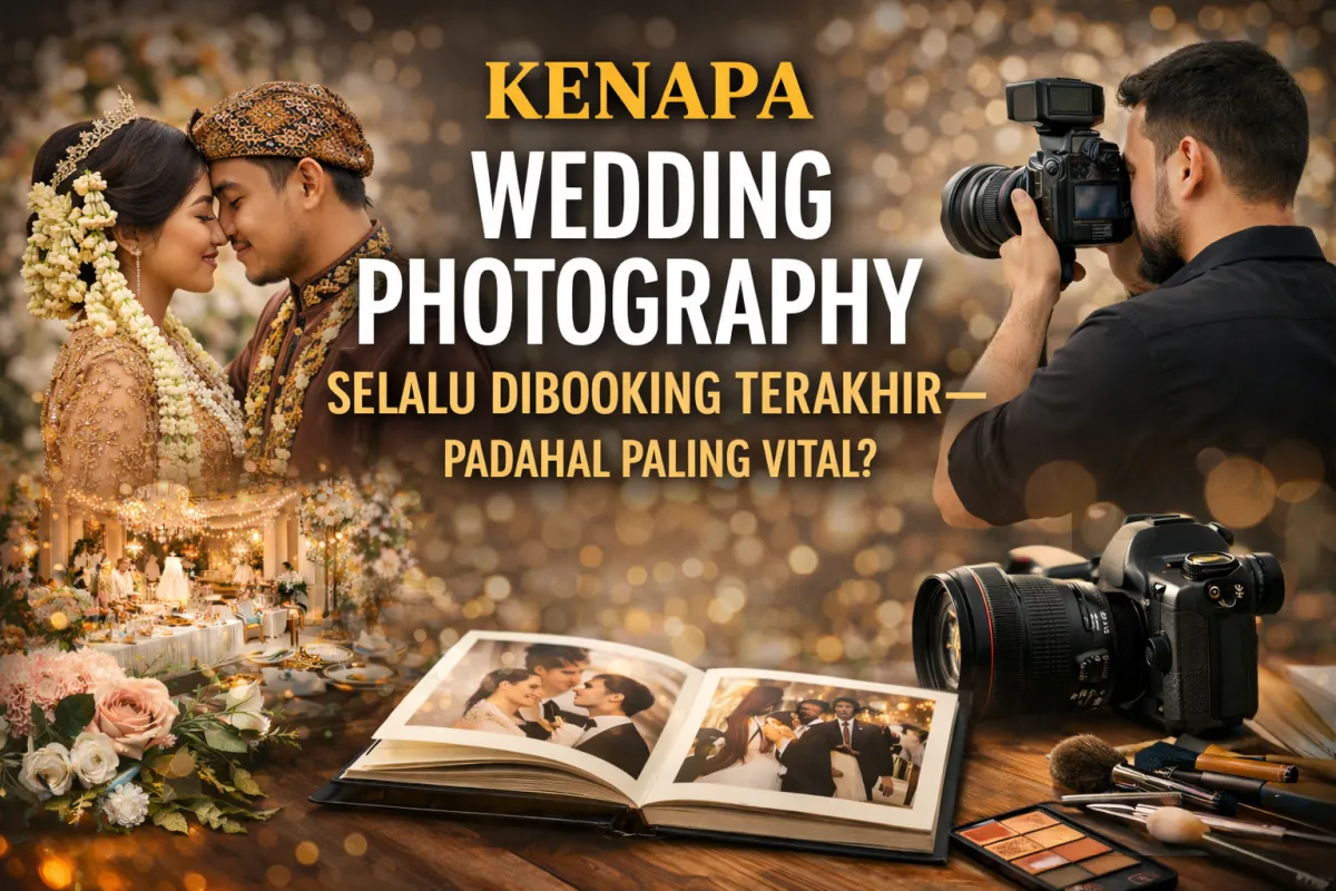 Kenapa Wedding Photography Selalu Dibooking Terakhir Padahal Paling Vital.